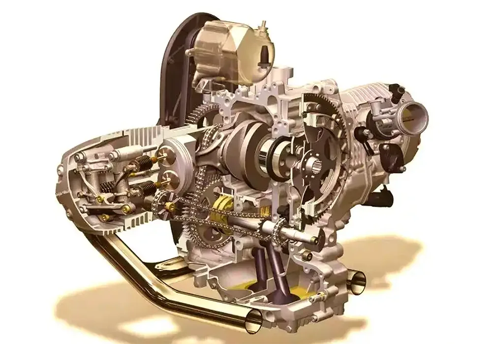 Systém přenosu energie motocyklů a řazení