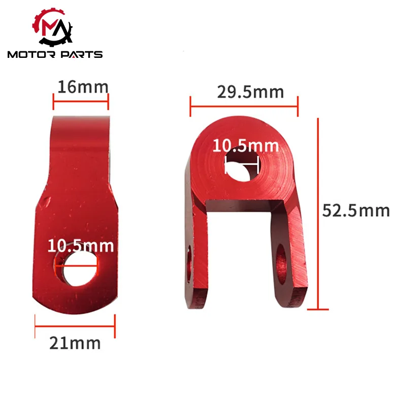 Posilovač zadních tlumičů pro motocykly CNC