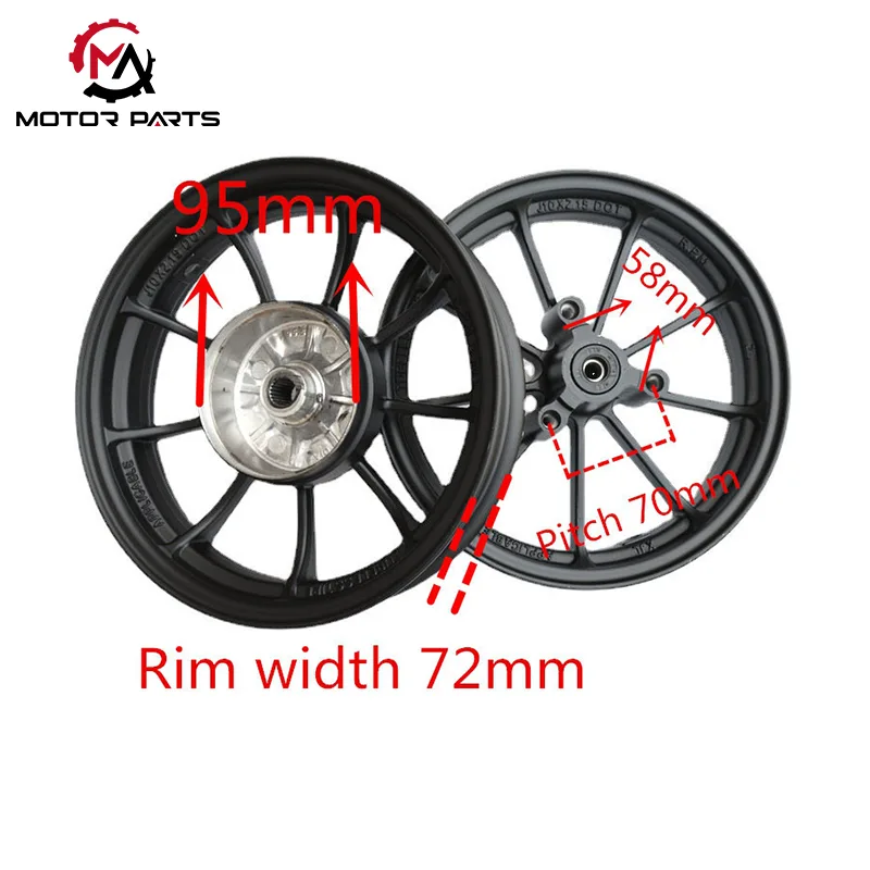 Náboj kola motocyklu Honda DIO50