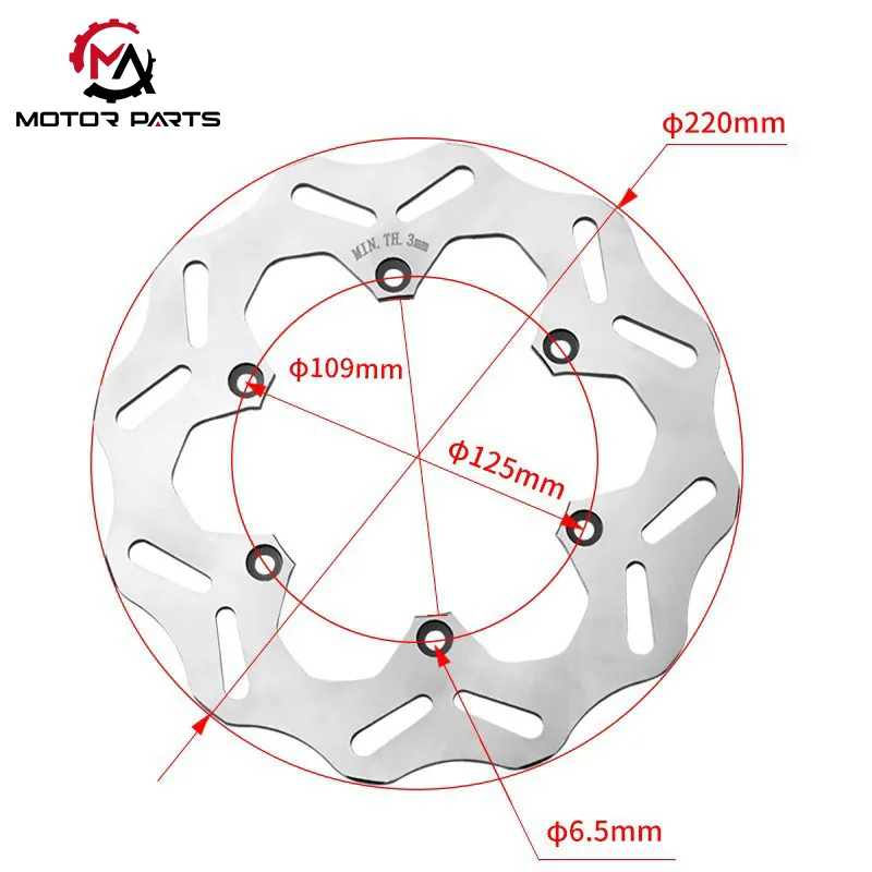 Zadní brzdový kotouč KTM pro terénní vozidla