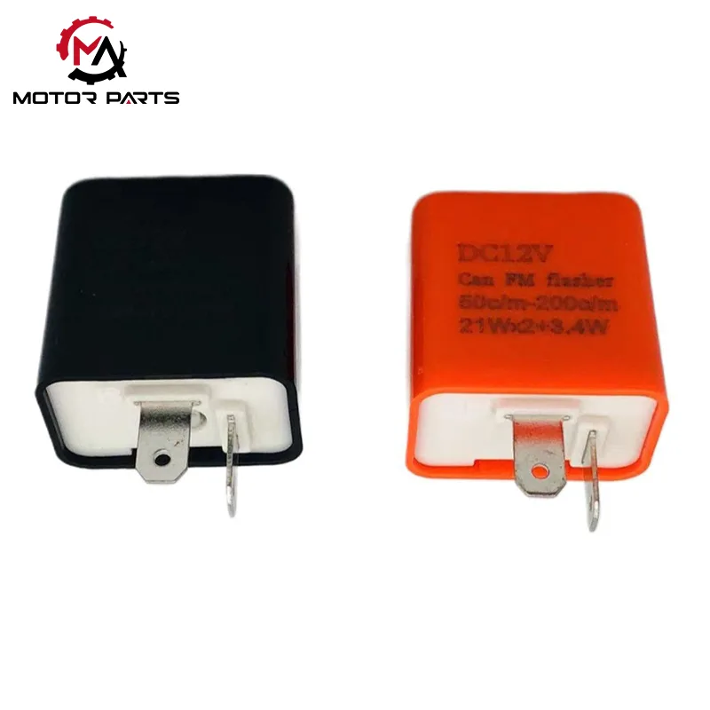 Nastavitelná blikačka LED na motocyklu